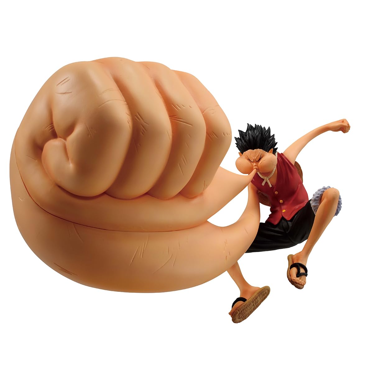 

Ichiban Sho Figure One Piece Monkey Luffy Gear 3 to King of the Bandai Spirits Masterlyze Figure - - D. (Road Pirates), Collector s