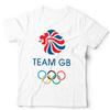 Футболка Team GB Унісекс та Дитяча Підтримка Ігор Великої Британії Юніон Джек