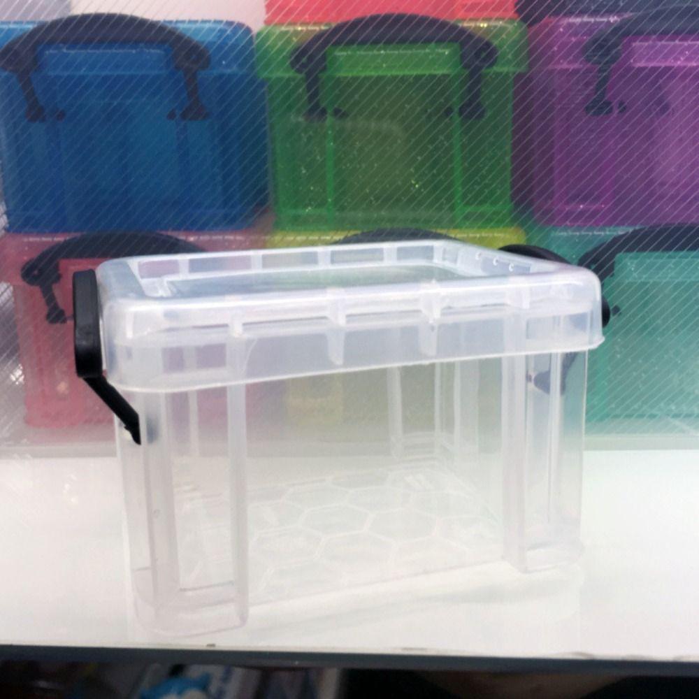 Multi-functional Mini Storage Container Candy Color Desktop Organizer Box Jewelry