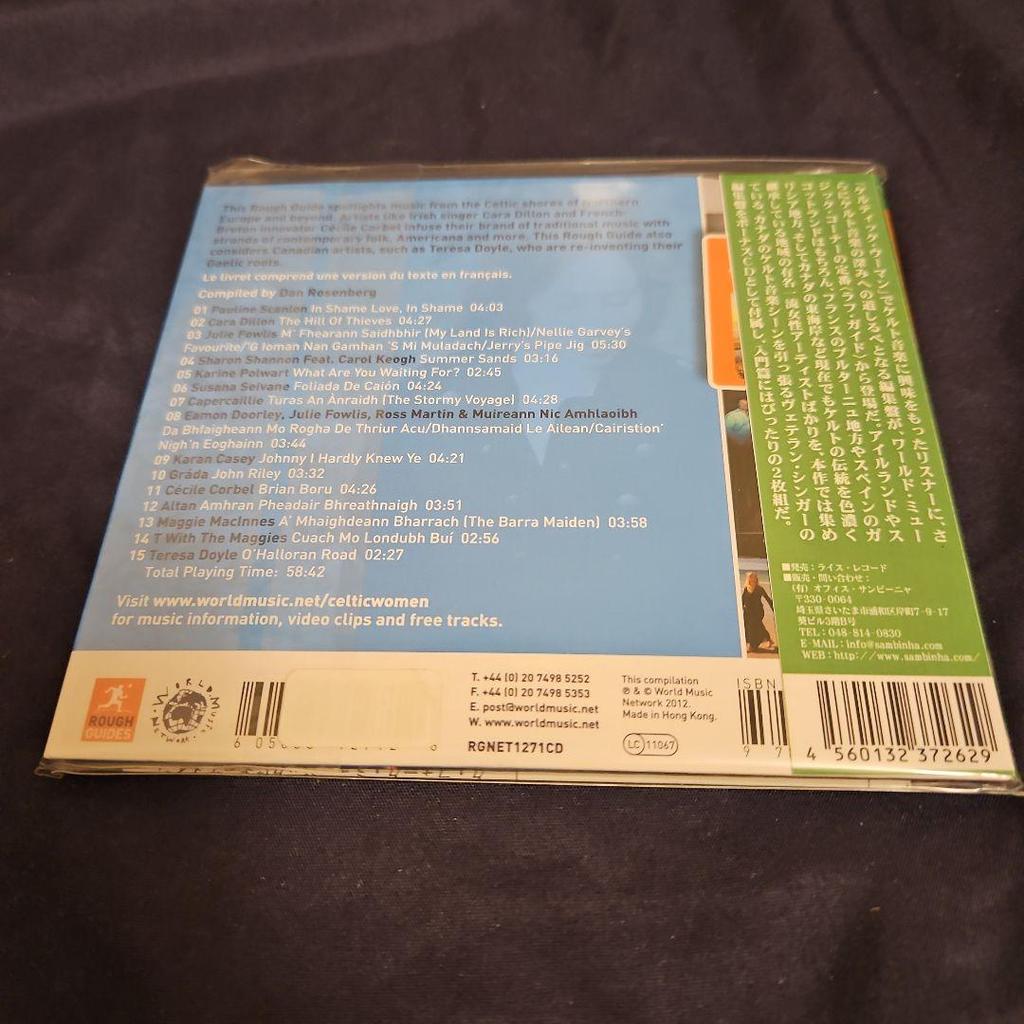 [USED] Rough Guide to Celtic Women (with bonus CD)
