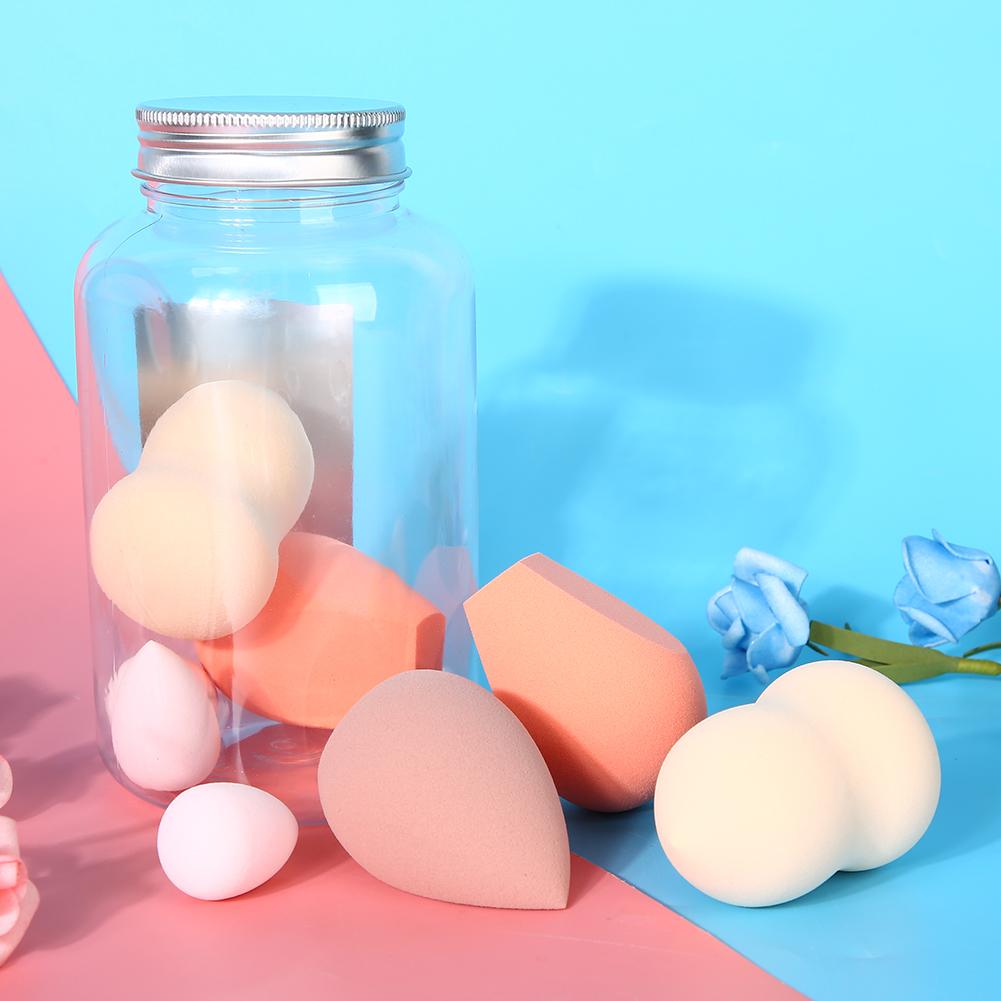 8pcs Makeup Sponge Wet Dry Dual Use Makeup Soft Powder Puff Makeup Tool