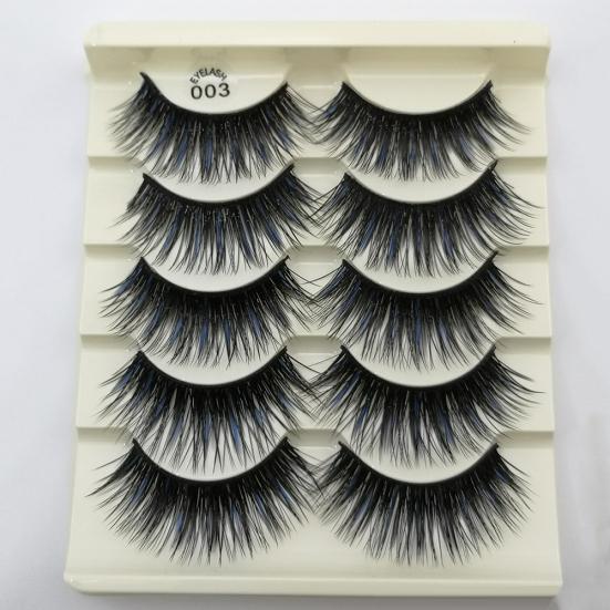 Fashion Thick False Eyelashes Long Natural Lashes Extensions for Women Girls