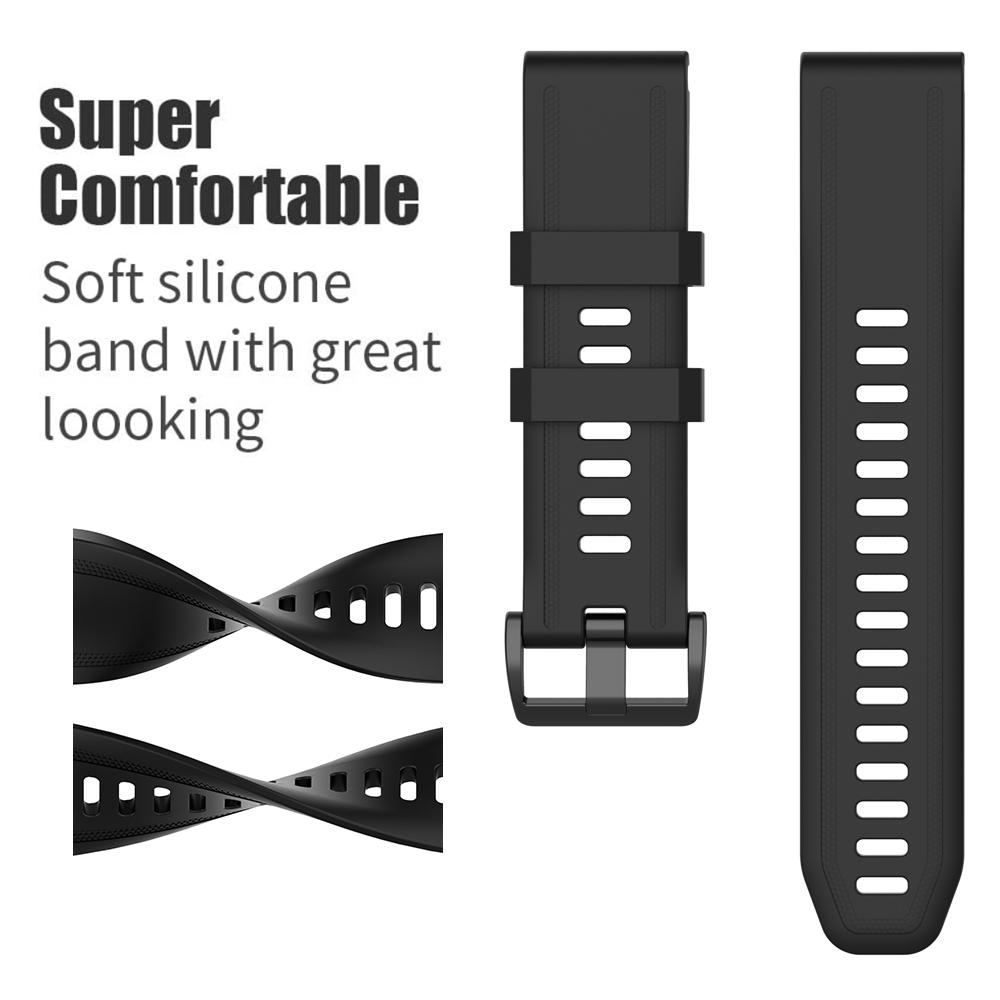 Fenix 7S /Fenix 5S Plus Uhrenarmband 20mm instinct 2S Quick Fit Silikon-Uhrenarmband-Riemen für Garmin Fenix 6S Pro Armbänder Rosa
