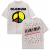 King of Pop Michael Jackson Bad World Tour T Shirts  Women Casual Loose Oversized T-shirts Hip Hop 90s Vintage Washed T-shirt