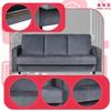 Sofa Sofa Alicja Sofa Bed Bonell Bed Family Furniture Graphite