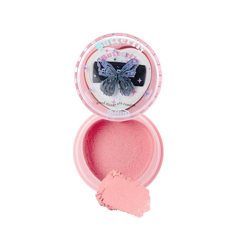 FLORTTE Cream Blush for Cheeks Face Makeup,Radiant Finish, Hydrating,Creamy,Lightweight & Blendable Color,Vegan & Cruelty-Free