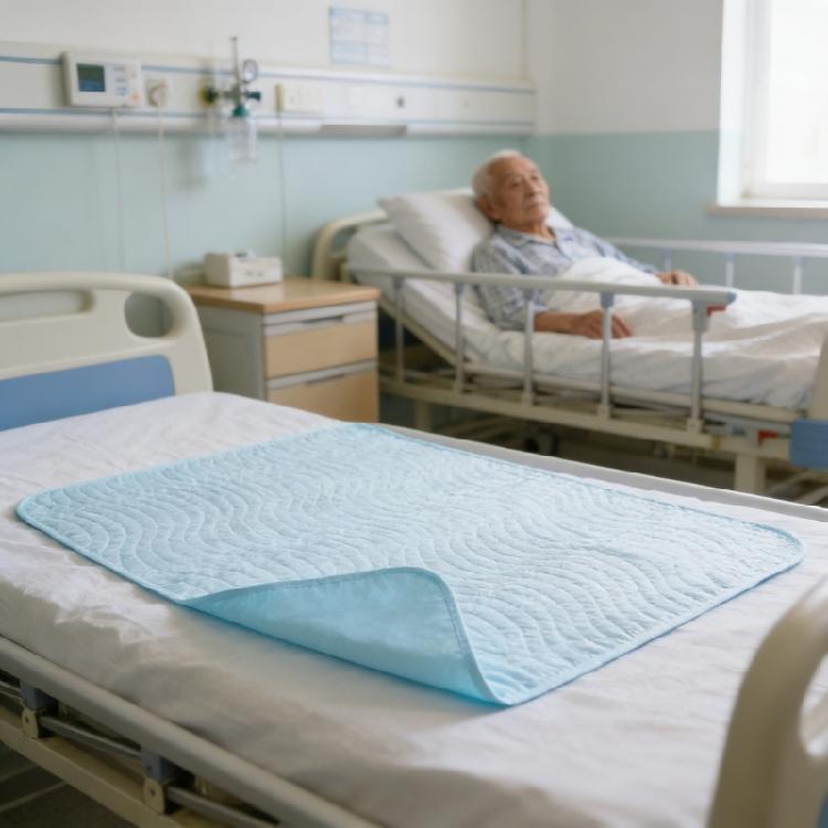 Positioning Bed Pad with Handles Quick-Drying Washable Waterproof for Lifting, Turning Elderly and Incontinence Patients