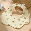 Baby Cotton Gauze Waterproof Bib Soft Breathable Newborn Drool Catcher Gentle On Skin Daily Care Essential For Infants