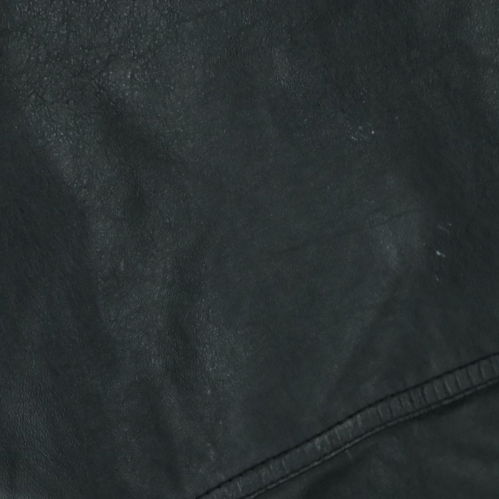 URBAN EXPRESS Long Sleeve Leather Coat M Black Cowhide Men's Used