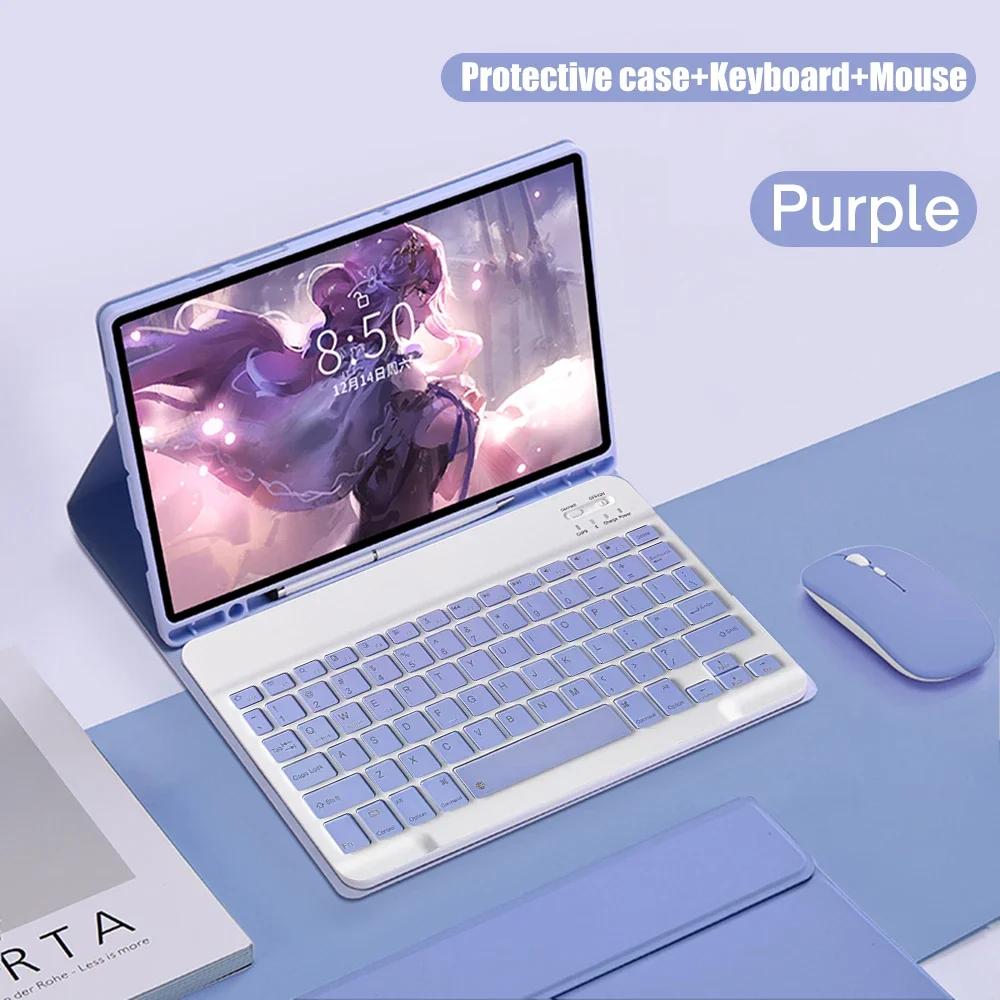Nový kryt s klávesnicí řady S10 pro Samsung Galaxy Tab S10 FE Plus + 13.1 pro S10 Ultra Funda Klávesnice Nárazuvzdorný kryt tabletu