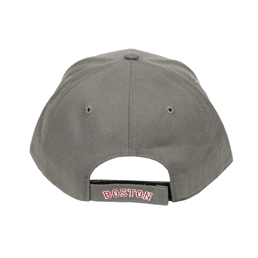 47 Brand MLB MVP Brand MLB Street Boston Red Dark One Size Fits All Cap, Men's/Women's, Name, Logo, Style, Sox, Gray,