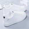 Shoes  Women Running Spring Autumn Fashion White Breathable Embroidered Flower Lace-Up Casual Sneakers  De Mujer