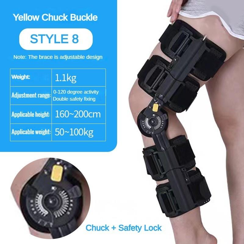 Lower Limb Surgery Fixed Protective Gear Leg Ligament Support Rehabilitation Trainer New Adjustable Knee Joint Fixation Brace