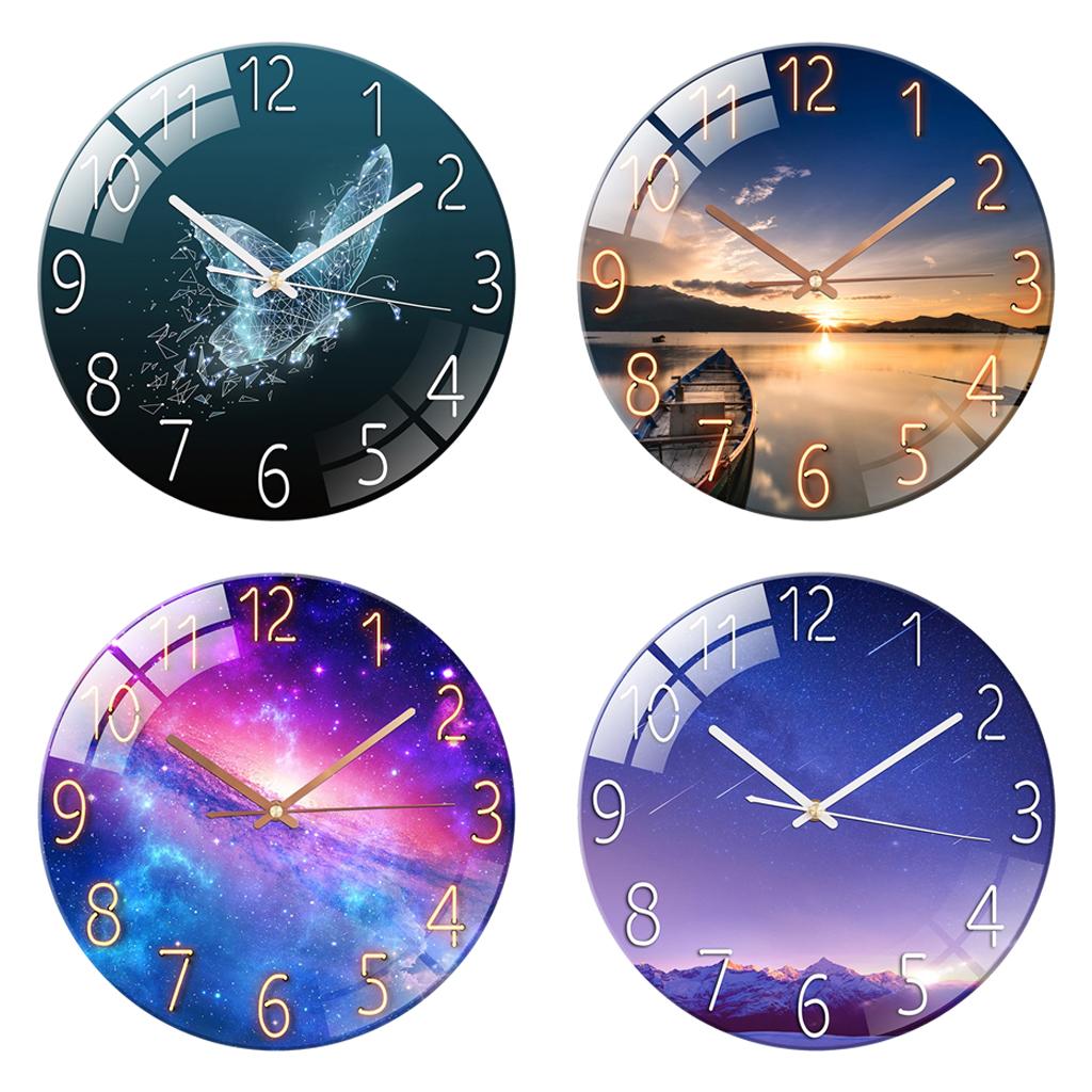 Quartz Wall Clock Pendulum Living Room Children Room Decoration