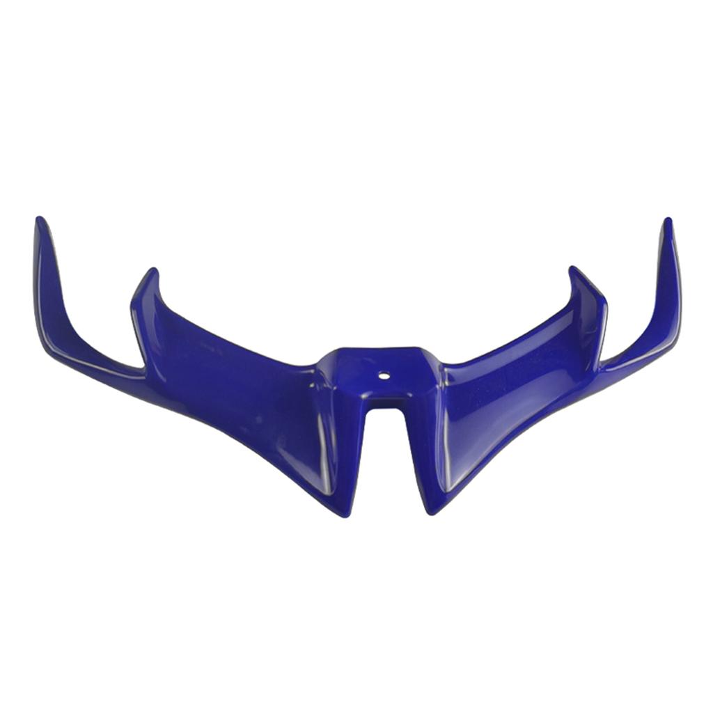 ABS Aerodinâmico Winglets Motocicleta Carenagem Acessório Pára-brisa Inferior Asa Capa Protetores para a maioria das motocicletas