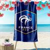 France Team Emblem Towel A Must-have Beach Towel for Beach Travel