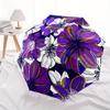 1pc Floral Pattern Automatic Open/close Folding Umbrella, Compact Portable Travel Umbrella, Perfect Birthday/Christmas, Cute Umbrella, Durab