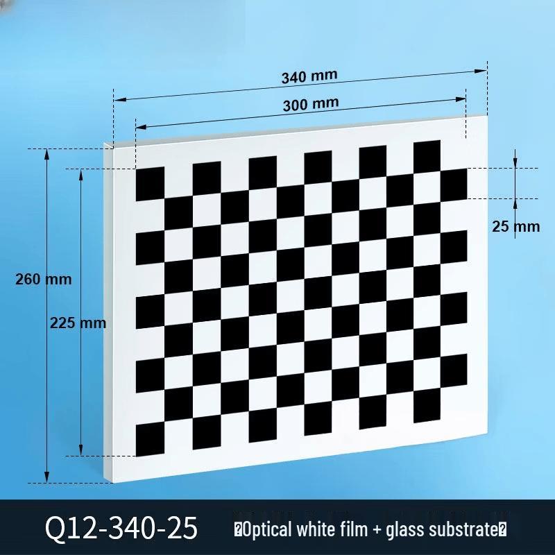 Aokewen Q12 High-Precision Glass Checkerboard Calibration Plate