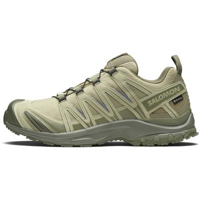 SALOMON XA PRO 3D Antypoślizgowe i Odporne na Ścieranie Wodoodporne Niskie Buty do Biegania w Terenie Buty do Biegania Unisex Zielone Trampki 477316