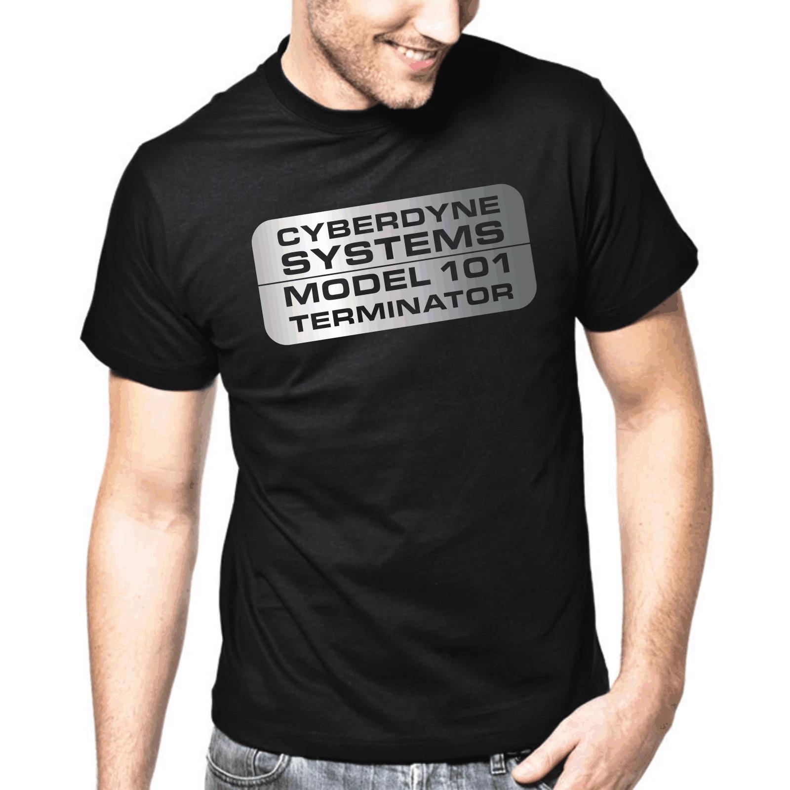 Men s and Women s T-shirts Cyberdyne Sistema Modello 101 Terminator Movie Culto Retrò Gym Regalo S