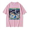 Tralalero Tralala Funny Shark Meme T Shirts Gifts Unisex Women Fashion Trend High Street Tshirt Cotton ONeck Short Sleeve T Shirt