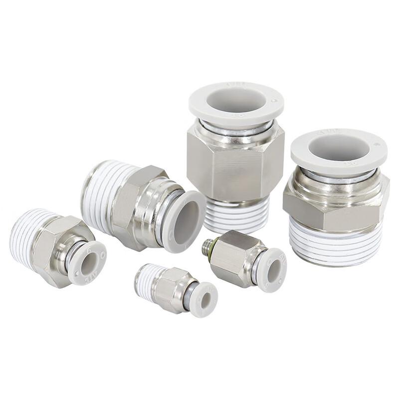 Pneumatic Straight Quick Connect Air Pipe Fitting