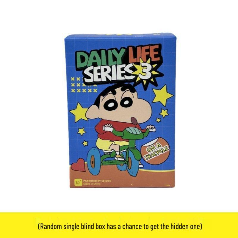 

Серия Crayon Shin-chan 3 Модная игрушка Фигурка - Милая плюшевая кукла и настольное украшение в подарок Shin-chan Daily 3 [Approx. 8cm]