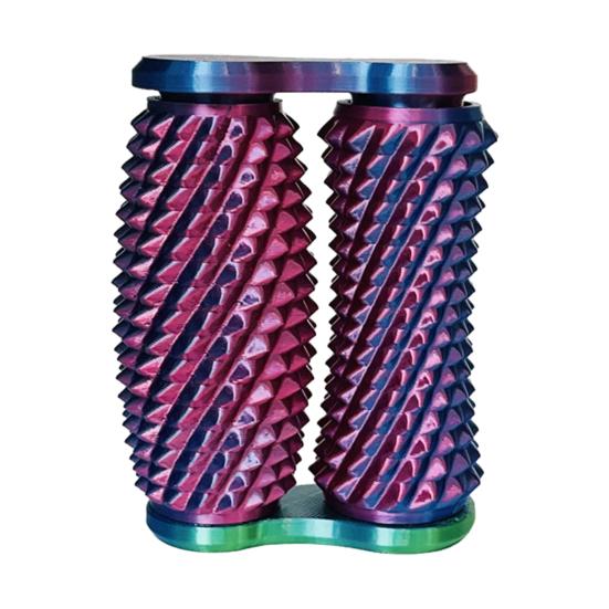 3D Printed Spiky Roller Fidget Toy Anxiety Stress Relief Kids Teens Adults Handheld Bumpy Rolling Massage Stick