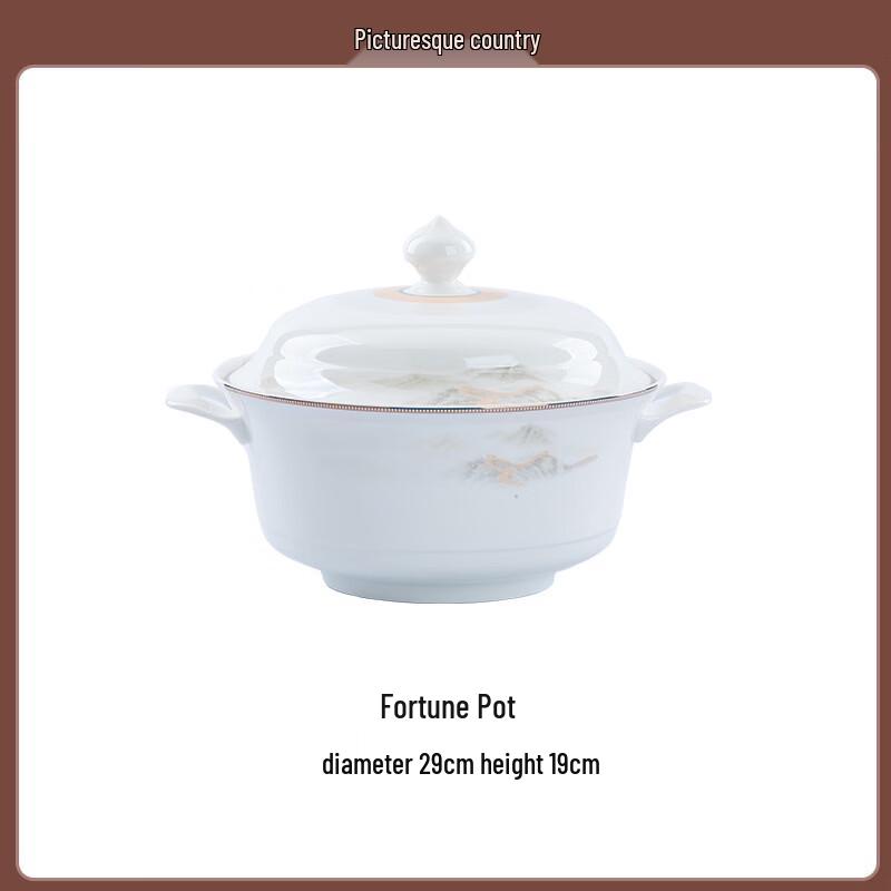 Jiangshan Rurua Fuguibao Bone China Pot