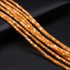 1Strand Natural Freshwater Shell Beads 3.5×3.5mm,Square Coloured Shell Loose Spacer Beads for Jewelry Making DIY Bracelet Accessories Beading 38cm