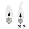 Edison Flicker Flame Led Candle Light Bulb Emulation Fire Lighting Vintage 3W AC220V Tail Retro Decor Lâmpada de economia de energia