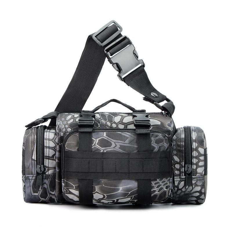 Tactical Waist Pack Outdoor Utility Bag Fishing Hiking Camping Lightweight Crossbody Shoulder Men Women