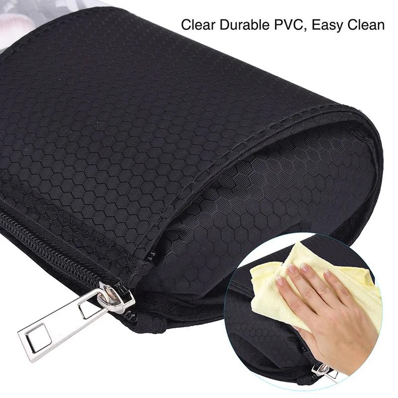 Makeup Brush Travel Case Cosmetic Toiletry Bag Organizer for Men Women Beauty Tools Kit Pouch Wash Storage Accessories