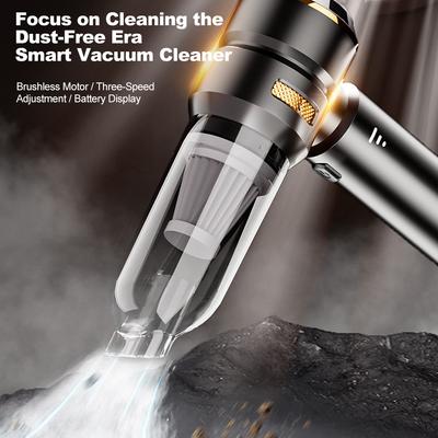 4 In 1 Compressed Air Duster 3Gear Adjustable 80,000RPM 6000mAh Rechargeable Battery Handheld