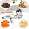 Handheld Stainless Steel Rotary Cheese Grater Kitchen Tool Garlic Carrot Cutter Slicer Shredder Grinder