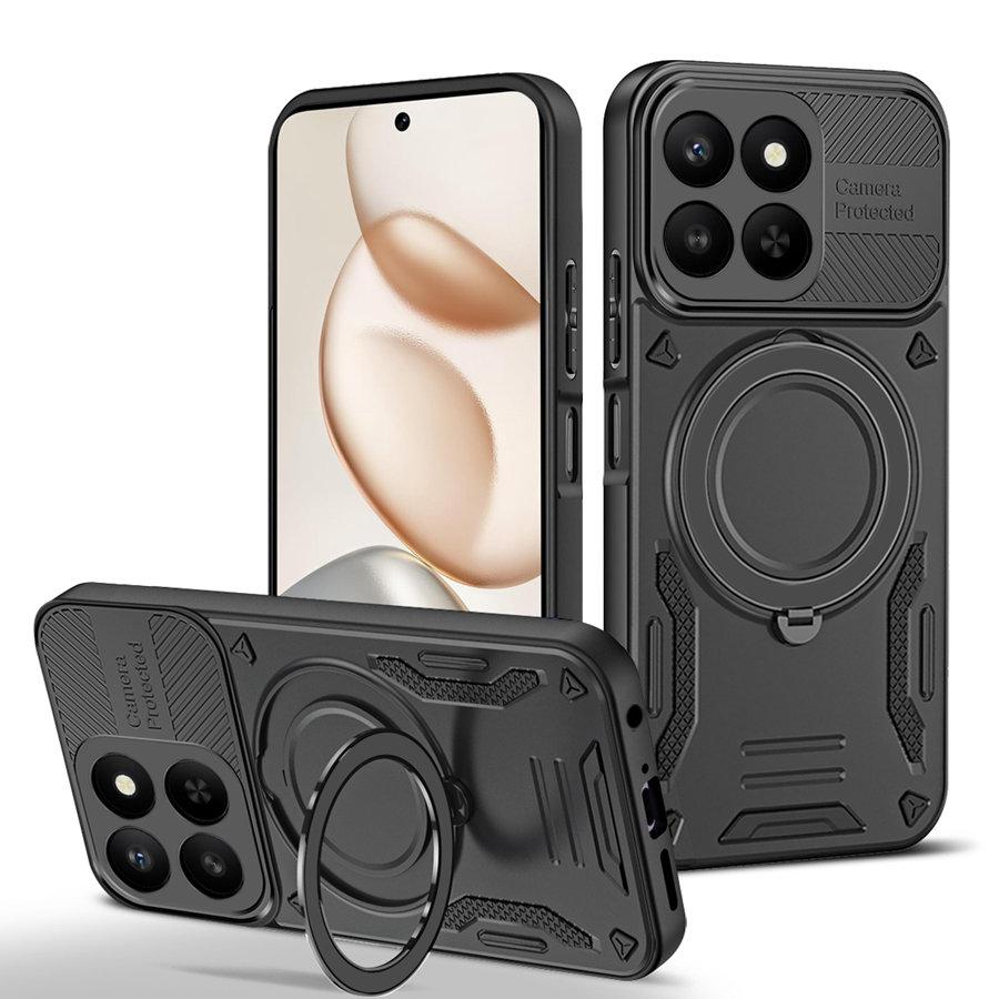 Armor Shockproof Stand Case For iPhone 16e 17e Motorola Honor X7d X8D 400 Reno Realme 15 14T C85 Vivo V60 OPPO A6X A6 Pro Reno 15F Holder Phone Cover
