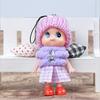 6Pcs Animals Key Chain Cute  Kids Plush Dolls Keychain Soft Stuffed Toys