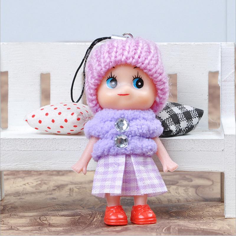 

6 шт. Брелок для ключей с животными Милый Детский Плюшевый Брелок Мягкие Плюшевые Игрушки