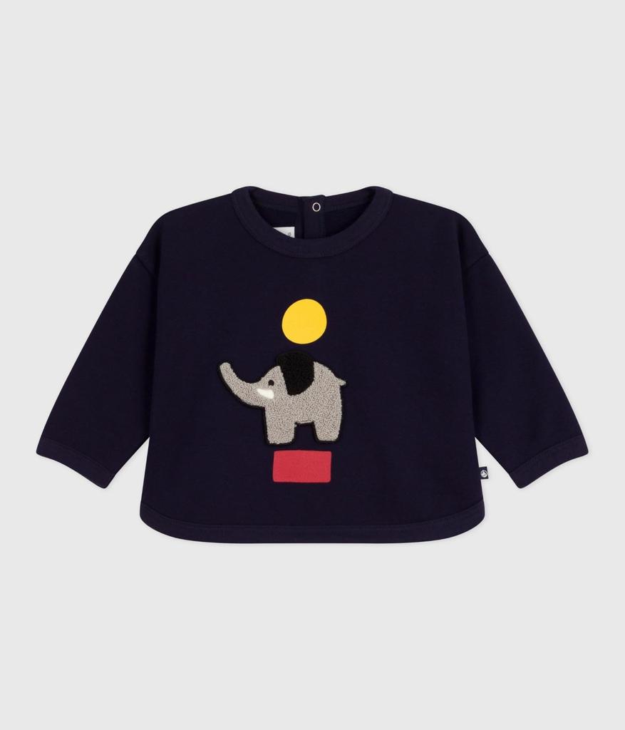 Petit Bateau Sweatshirt Pullover A0EIP Blue 36 Months 95cm