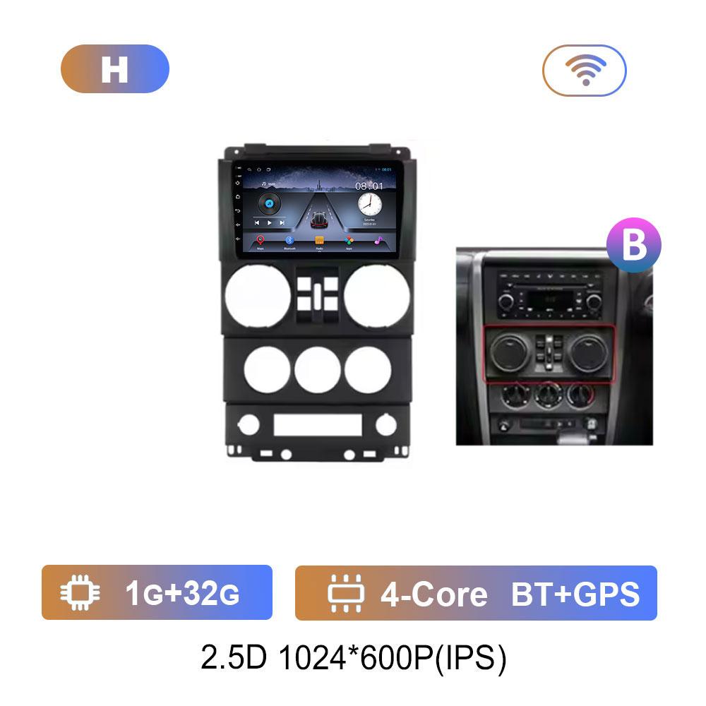 

Android 14 Intelligent System Car Radio Multimedia Player for Jeep Wrangler Unlimited 3 JK 2008 - 2010 Touch Screen 4G WiFi BT