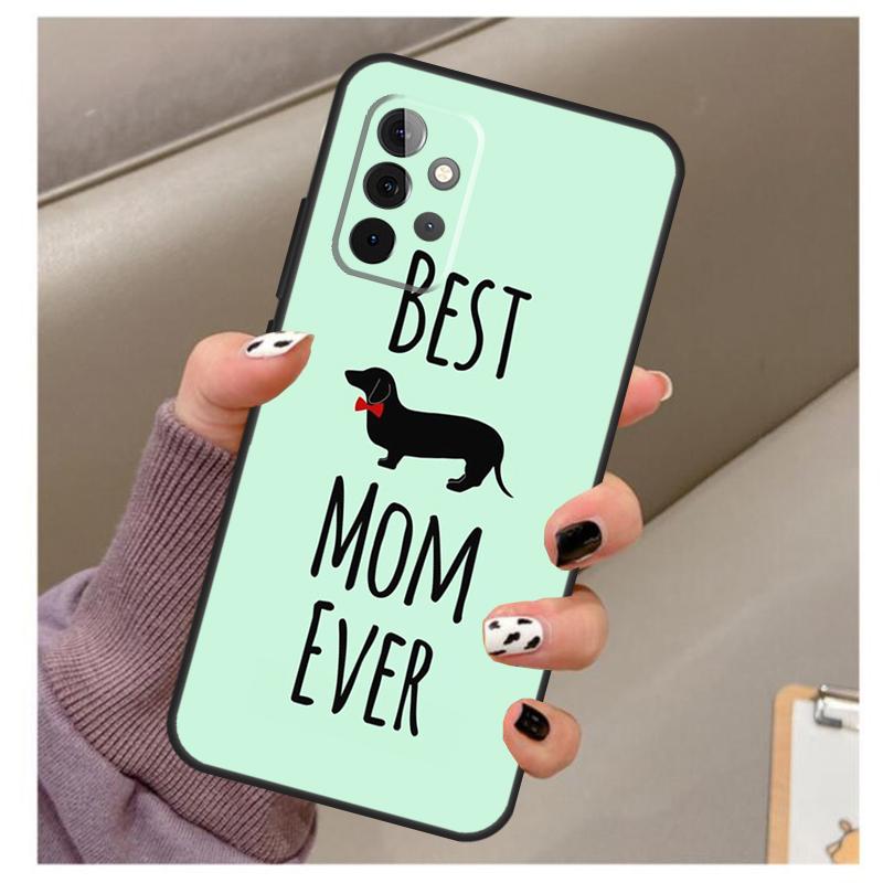 Jezevčík Teckel Dackel Pouzdro pro psa Pro Samsung Galaxy A51 A71 A12 A22 A32 A42 A52 A72 A50 A70 A21S A52S A03S Kryt na telefon