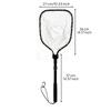 Folding Fishing Landing Net Sturdy Silicone Mesh Strong