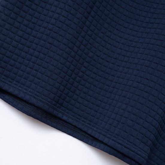 Erkekler Yaz Gömlek Kısa Kollu Slim Fit Düz Renk Düğmesi Turn-down Yaka Ekose Doku Yumuşak Nefes Kazak Rahat İş Üst
