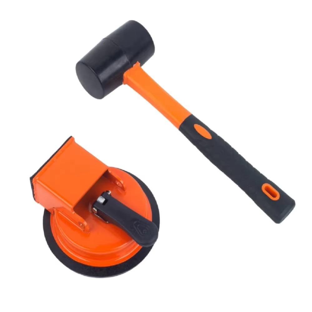 With Rubber Hammer Floor Gap Fixer Tool Vacuum Grabber for Tile PVC Flooring Installation