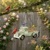 Large Capacity Feeding Bird Cart Open Type Bird Feeding Station Wild Bird Feeder  Yard Decoration