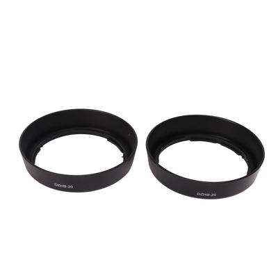 2 Stück Gegenlichtblende für Nikon AF Mount 28‑80mm F3.3‑5.6G Objektiv Ersatz für HB20 Kunststoff-Gegenlichtblende für