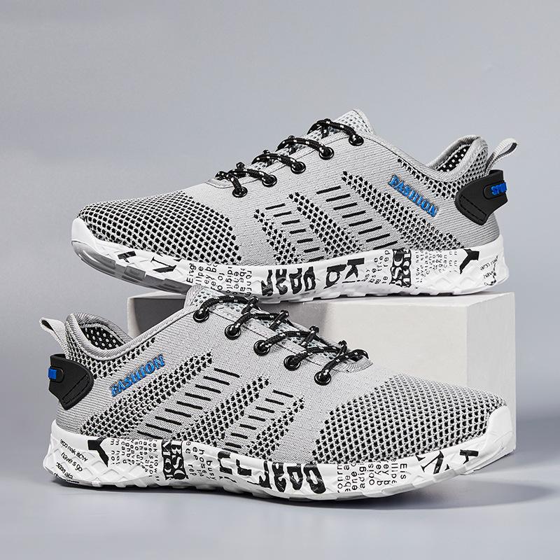 Spring and summer new outdoor hiking shoes casual sports shoes autumn mesh breathable hiking shoes large size men's shoes