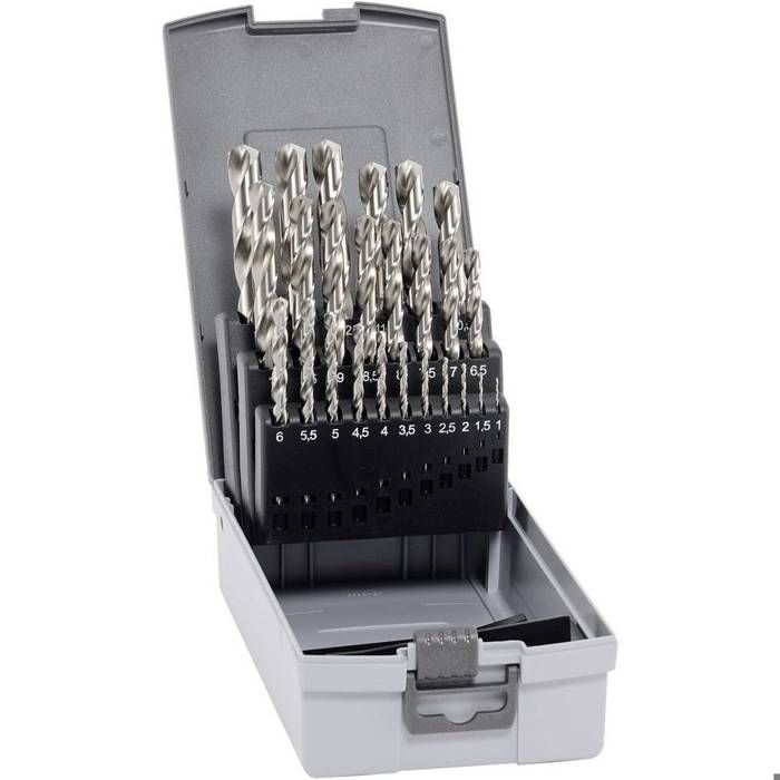 Alpen 102225100 HSS-E Metal Drill Bit Set 25 Pieces Cobalt 1 Set