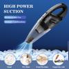 Car Vacuum Portable Cordless, Handheld Car Vacuum Cleaner High Power for Wet and Dry, USB Rechargeable Lightweight Cordless Vacuum, 0.45L Capacity