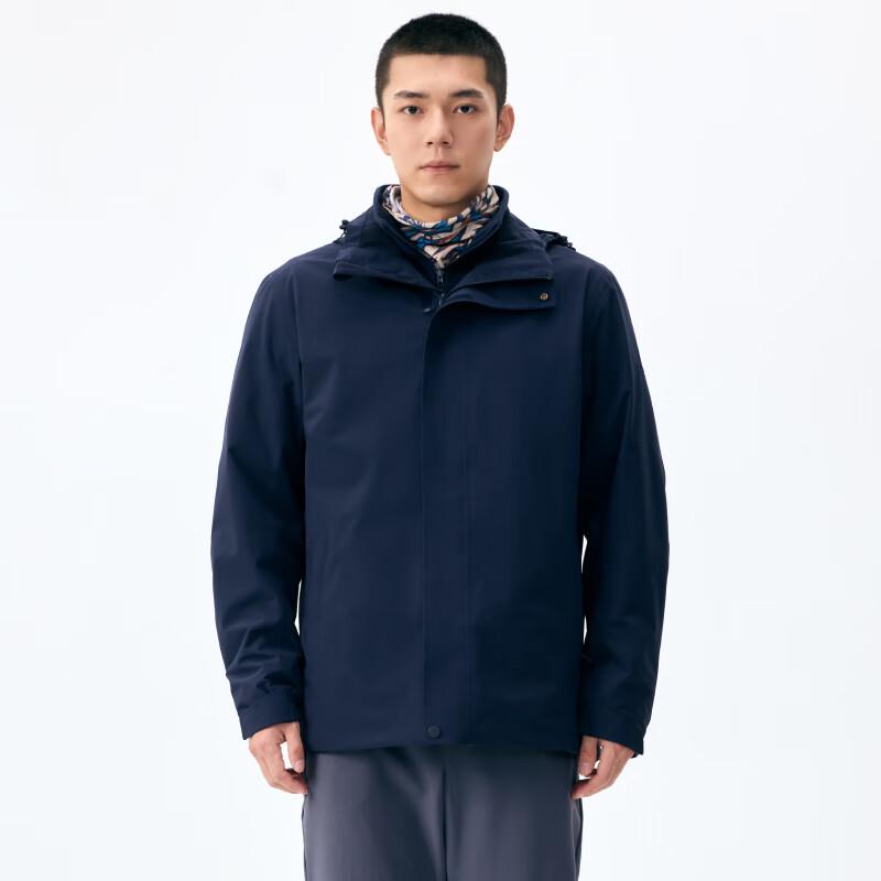Lanbu Men's Winter Hooded Outdoor Jacket